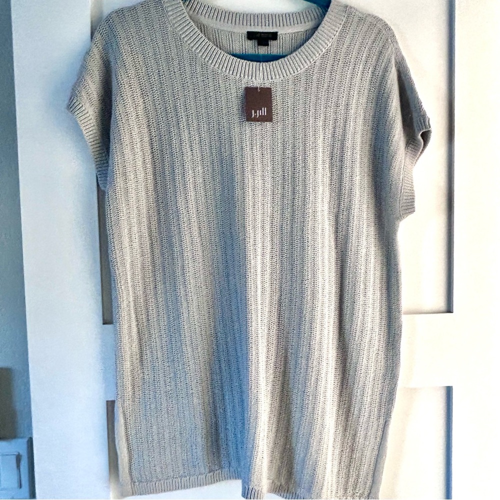 J Jill Cotton Blend Knit Tunic